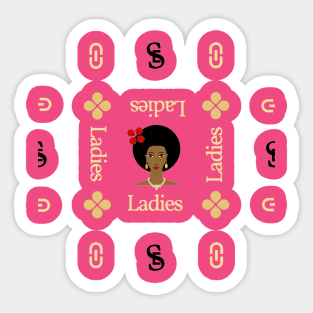 Ladies collection by Selmi El Amine. Sticker